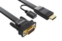  Greenconnect - HDMI-VGA 1.8m GC-HD2VGA5-1.8m, 19pin [  ]/15M [  ],