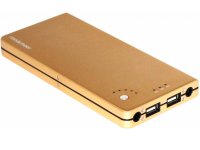  Ross&Moor PB-12000 (Gold) (2xUSB 2.1A, 12000mAh, DC 12-19V, 10 , Li-lon)