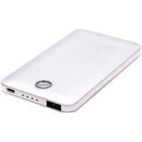  Ross&Moor PB04Slim (Silver) (USB 1A, 4000mAh, Li-Pol)