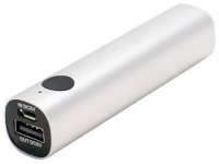  Ross&Moor PB18Mini (Silver) (USB 1A, 2600mAh, Li-Pol)