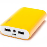  Ross&Moor PB26P (Yellow) (2xUSB 2A, 6000mAh, , Li-Pol)