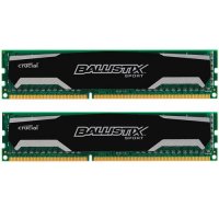   Crucial Ballistix Sport PC3-12800 DIMM DDR3 1600MHz CL9 - 8Gb KIT (2x4Gb) BLS2CP4G3D16