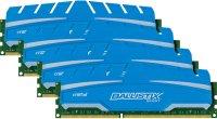   Crucial Ballistix Sport XT PC3-12800 DIMM DDR3 1600MHz CL9 - 32Gb KIT (4x8Gb) BLS4C8G3