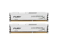   Kingston HyperX Fury White Series PC3-12800 DIMM DDR3 1600MHz CL10 - 8Gb KIT (2x4Gb) H