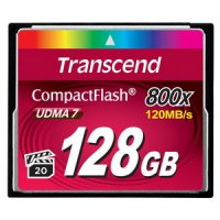   128Gb - Transcend 800x Ultra Speed - Compact Flash TS128GCF800