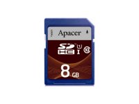   8Gb - Apacer High-Capacity UHS-1 Class 10 - Secure Digital AP8GSDHC10U1-R