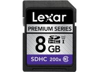   8Gb - Lexar 200x Premium High-Capacity Class 10 - Secure Digital LSD8GBBBEU200C10