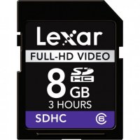   8Gb - Lexar Full-HD Video High-Capacity Class 6 - Secure Digital LSD8GBFSBEUHD