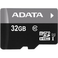   32Gb - A-Data Premier - Micro Secure Digital HC Class 10 UHS-I U1 AUSDH32GUICL10-RM3BKB