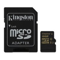   16Gb - Kingston - Micro Secure Digital HC UHS-I Class 10 SDCA10/16GB   