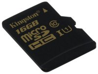   16Gb - Kingston - Micro Secure Digital HC UHS-I Class 10 SDCA10/16GBSP