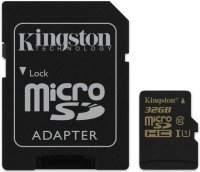   32Gb - Kingston - Micro Secure Digital HC UHS-I Class 10 SDCA10/32GB   