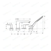    Hansgrohe Metris  4  (31442000)