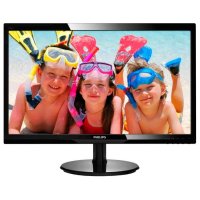  24" Philips 246V5LHAB/01 Black (LED, LCD, Wide, 1920x1080, 5 ms, 170/160, 250 cd/m, 20M:1,