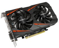  GigaByte Radeon RX 460 1212Mhz PCI-E 3.0 2048Mb 7000Mhz 128 bit DVI HDMI GV-RX460WF2OC-2G