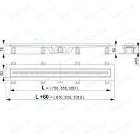 Alca Plast   ,  ,  850 (APZ9-850M)