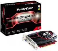  PCI-E 3.0 POWERCOLOR Radeon R7 250X, AXR7 250X 1GBD5-HE