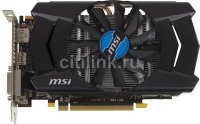  MSI 2Gb PCI-E DDR-5 V293 R7 260X 2GD5 OCV1 (RTL) DualDVI+HDMI+DP RADEON R7 260X