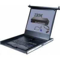  IBM IBM 1U 19-inch Flat Panel Console Kit w/o kbd w/ Multi-Burner Drive (172319X)