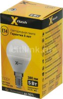  X-FLASH Globe, 5 , 380lm, 50000 , 3000 ,  14