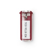 Durable Key Clip  -  6  Red 195703