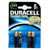  Duracell TurboMax AAA 1.5V LR03 4 