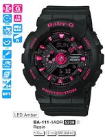   CASIO BA-111-1A Baby-G, 