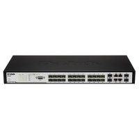  D-Link DES-3200-26/ 1    24x10/100Mbps, 2 Combo 1000BASE-T/SFP, 19