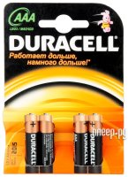  Duracell MN2400-4 (LR03) Size"AAA", 1.5V,  (alkaline) (. 4 .)