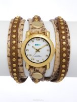    La Mer Collections "Bali Creme Brown Snake/Tan Gold". LMSW6004