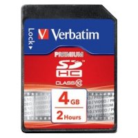   SD 4GB Verbatim SDHC Class 10