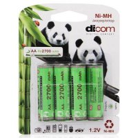  AA - Dicom Panda 2700 mAh Ni-MH AA2700mAh (4 )