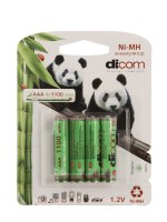  AAA - Dicom Panda 1100 mAh Ni-MH AAA1100mAh (4 )