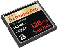   Compact Flash 128Gb SanDisk Extreme Pro 160MB/s (SDCFXPS-128G-X46)