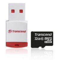   32Gb - Transcend - Micro Secure Digital HC Class 10 TS32GUSDHC10-P3