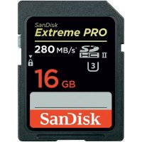 - SecureDigital 16Gb SanDisk Extreme SDHC Class 10 UHS-II ( SDSDXPB-016G-G46 )