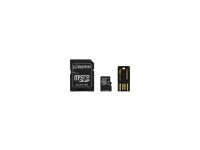   Micro SDXC 64Gb Class 10 Kingston Mobility Kit MBLY10G2/64GB +  SD + USB-