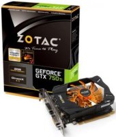  2048Mb Zotac GTX750Ti PCI-E 2xDVI miniHDMI DP ZT-70601-10M Retail