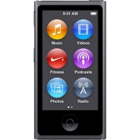 Apple iPod nano (MKN52 16Gb) Space Gray (A/V Player, FM Tuner, 16Gb, LCD 2.5", BT, USB2.0, L