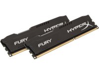  DDR3 16Gb (pc-12800) 1600MHz Kingston HyperX Fury Black Series CL10 Kit of 2 (Retail) (HX316C