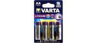  VARTA 6106-4, Size "AA", 1.5V, Lithium (. 4 )