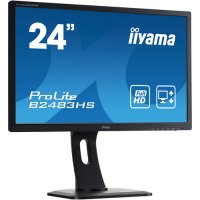  iiYama ProLite B2483HS-B1 24"   1920x1080   2ms   D-SUB + DVI-D + HDMI   Spks   Black