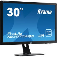 30"   IIYAMA ProLite XB3070WQS-B1 (Black) (LCD, Wide, 2560x1600, D-Sub, DL DVI, HDMI, DP