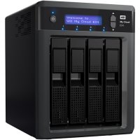   WD My Cloud EX4 WDBWWD0000NBK, 4    ( HDD), max 24Tb, 2*GLAN, 2*