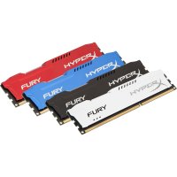   DIMM DDR3L (1600) 4Gb Kingston HyperX Fury HX316LC10FB/4, CL10, 1.35V,  , R