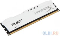   4Gb PC3-10600 1333MHz DDR3 DIMM CL9 Kingston HX313C9FW/4 HyperX FURY White Series