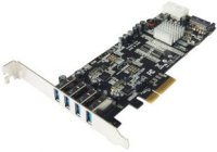  ST-Lab U-880 (RTL) PCI-Ex4, USB3.0, 4 port-ext