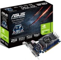  2048Mb ASUS GeForce GT730  CUDA PCI-E 64bit GDDR5 DVI HDCP HDMI DP GT730-SL-2GD5-BRK Ret