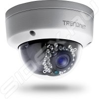 TRENDnet (TV-IP311PI) Outdoor 3MP PoE Dome Day/Night Network Camera(LAN, 2048 x 1536, f=4mm, 30 LED)