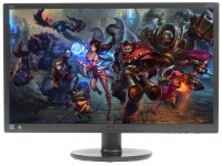  24" AOC E2460SH Black 1920x1080, 1ms, 250 cd/m2, 1000:1 (DCR 20M:1), D-Sub, DVI, HDMI, 2Wx2,